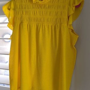 Ladies Yellow top